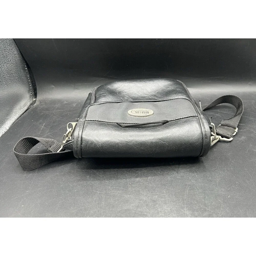 Digital Concepts Camera Carrying Case Crossbody Faux Leather Front Zip